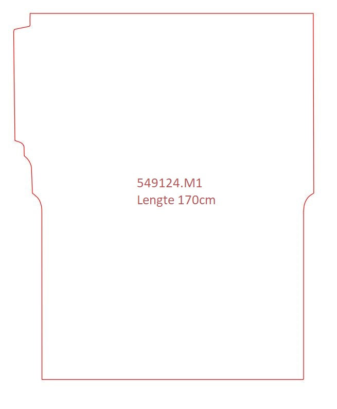 Laadvloermat Fiat Doblo (2023-Heden)