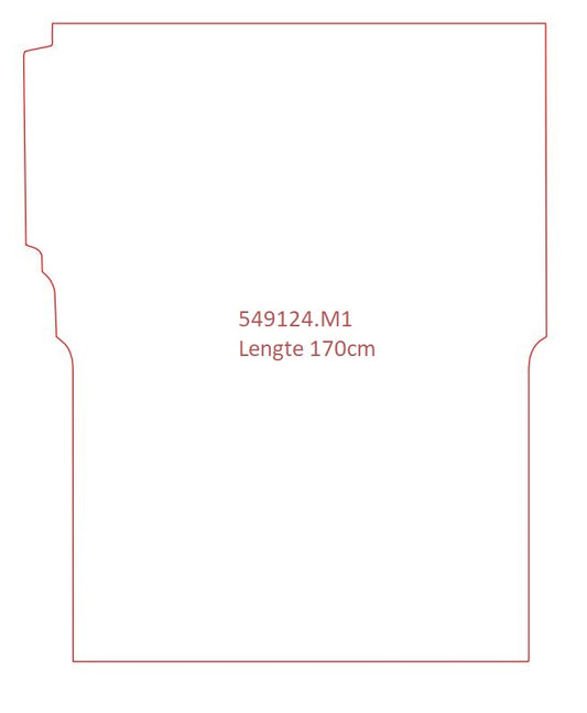 Laadvloermat Fiat Doblo (2023-Heden)