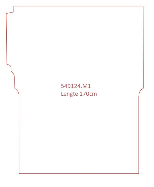 Laadvloermat Fiat Doblo (2023-Heden)
