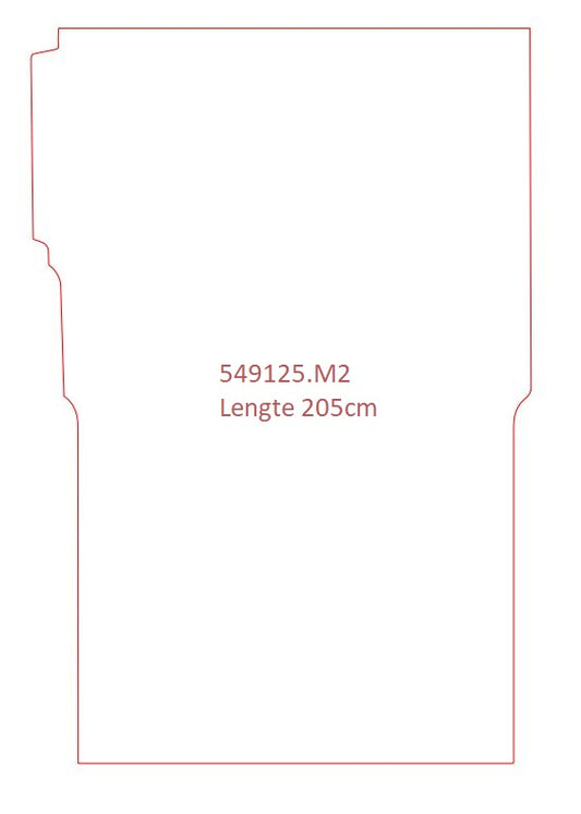 Laadvloermat Citroen Berlingo (ook e-Berlingo) (2018-Heden)