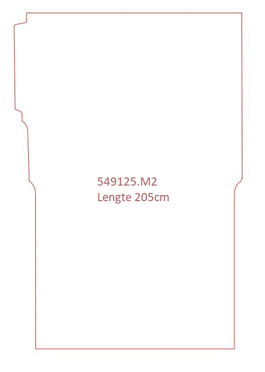 Laadvloermat Citroen Berlingo (ook e-Berlingo) (2018-Heden)