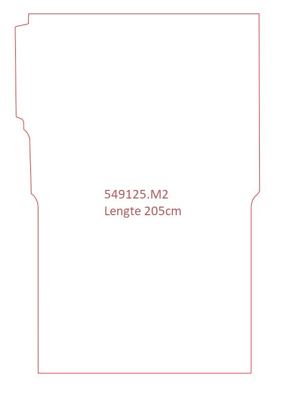 Laadvloermat Peugeot Partner (ook e-Partner) (2018-Heden)