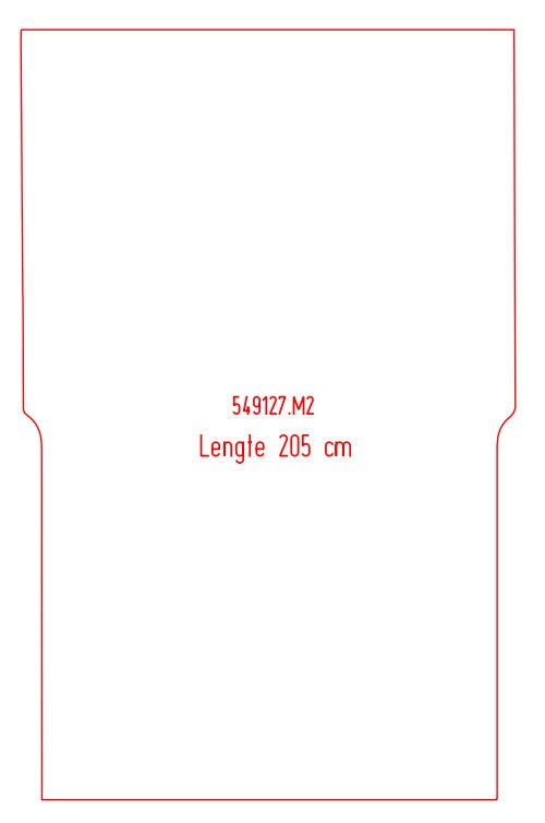 Laadvloermat Fiat Doblo (2023-Heden)