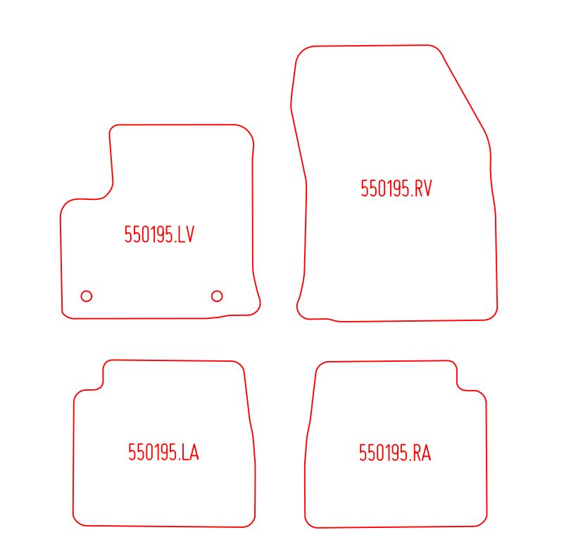 Automatten Citroen e-C4 (2020-Heden)