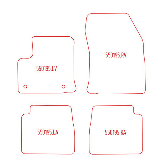 Automatten Citroen e-C4 (2020-Heden)