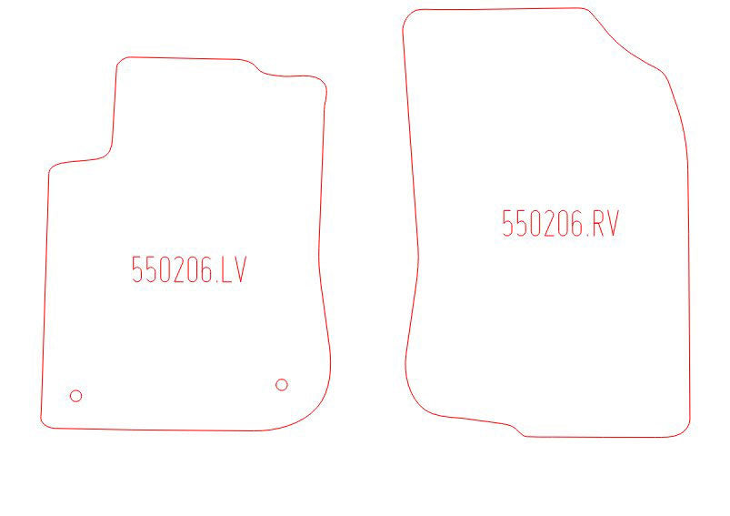 Automatten Peugeot 2008 (2013-2019)