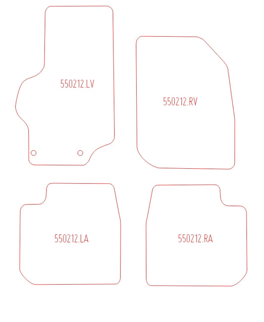 Automatten Citroen C-Elysee (2013-Heden)