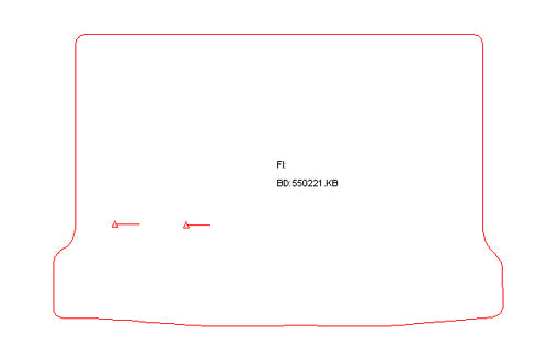 Kofferbakmat Peugeot 306 hatchback / 306 sedan (1994-2002)