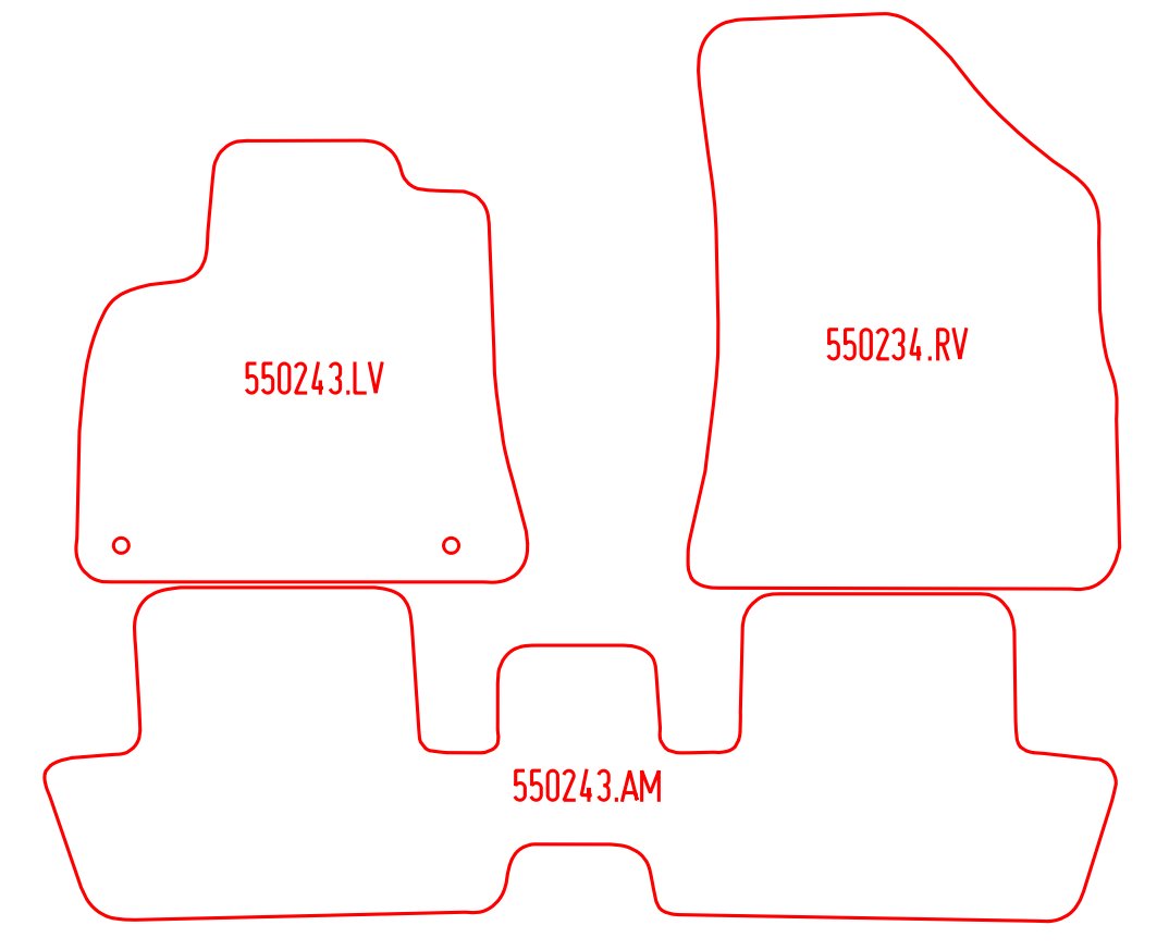 Automatten Peugeot 3008 (2009-2016)