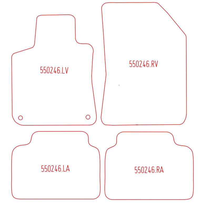 Automatten Peugeot 308 SW (2014-2021)