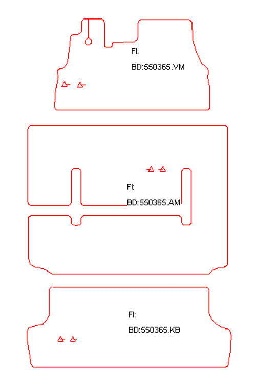 Automatten Peugeot Boxer (2001-2006)