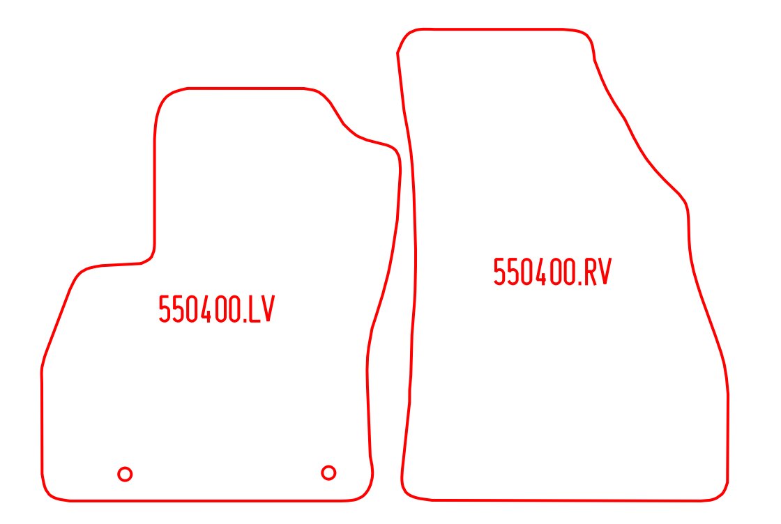 Automatten Peugeot Bipper Bestelwagen / Bipper Tepee mpv (2009-Heden)