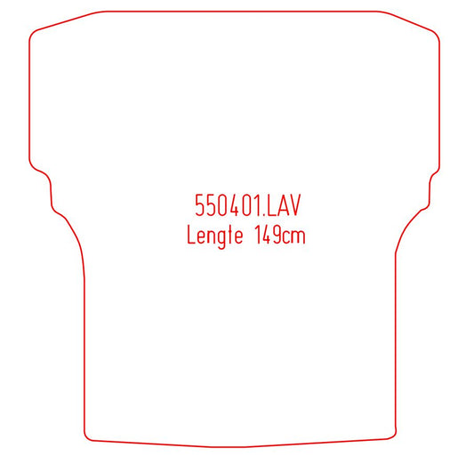 Laadvloermat Peugeot Bipper (2009-Heden)