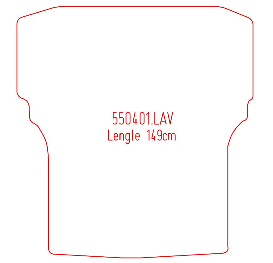 Laadvloermat Peugeot Bipper (2009-Heden)