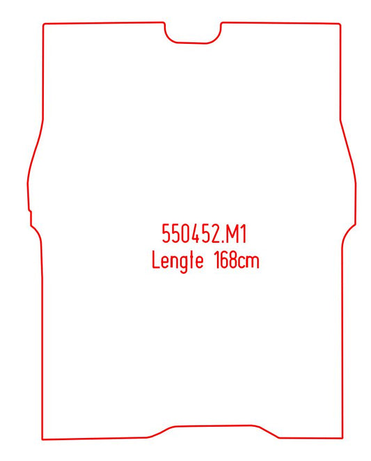 Laadvloermat Peugeot Partner (2008-2018)