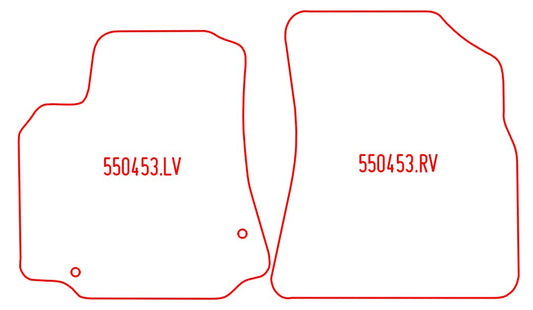 Automatten Peugeot Partner (2008-2018)