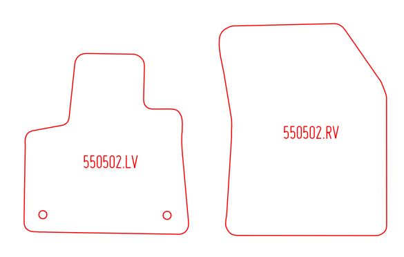 Automatten Peugeot 5008 (2017-2024)