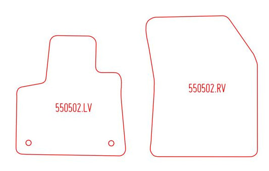 Automatten Peugeot 5008 (2017-2024)
