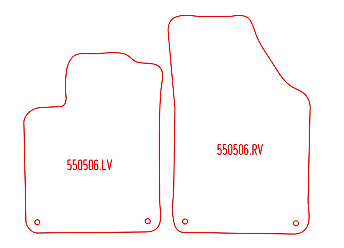 Automatten Peugeot RCZ (2010-2016)