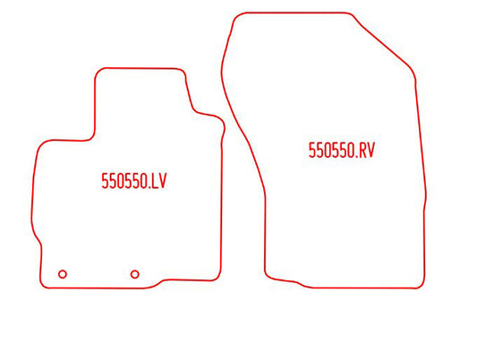Automatten Peugeot 4007 (2007-2011)