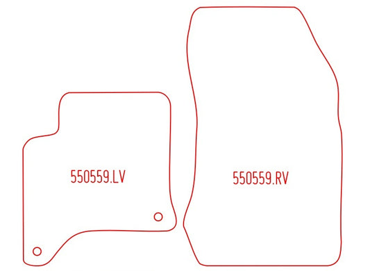 Automatten Opel Corsa F (2019-Heden)