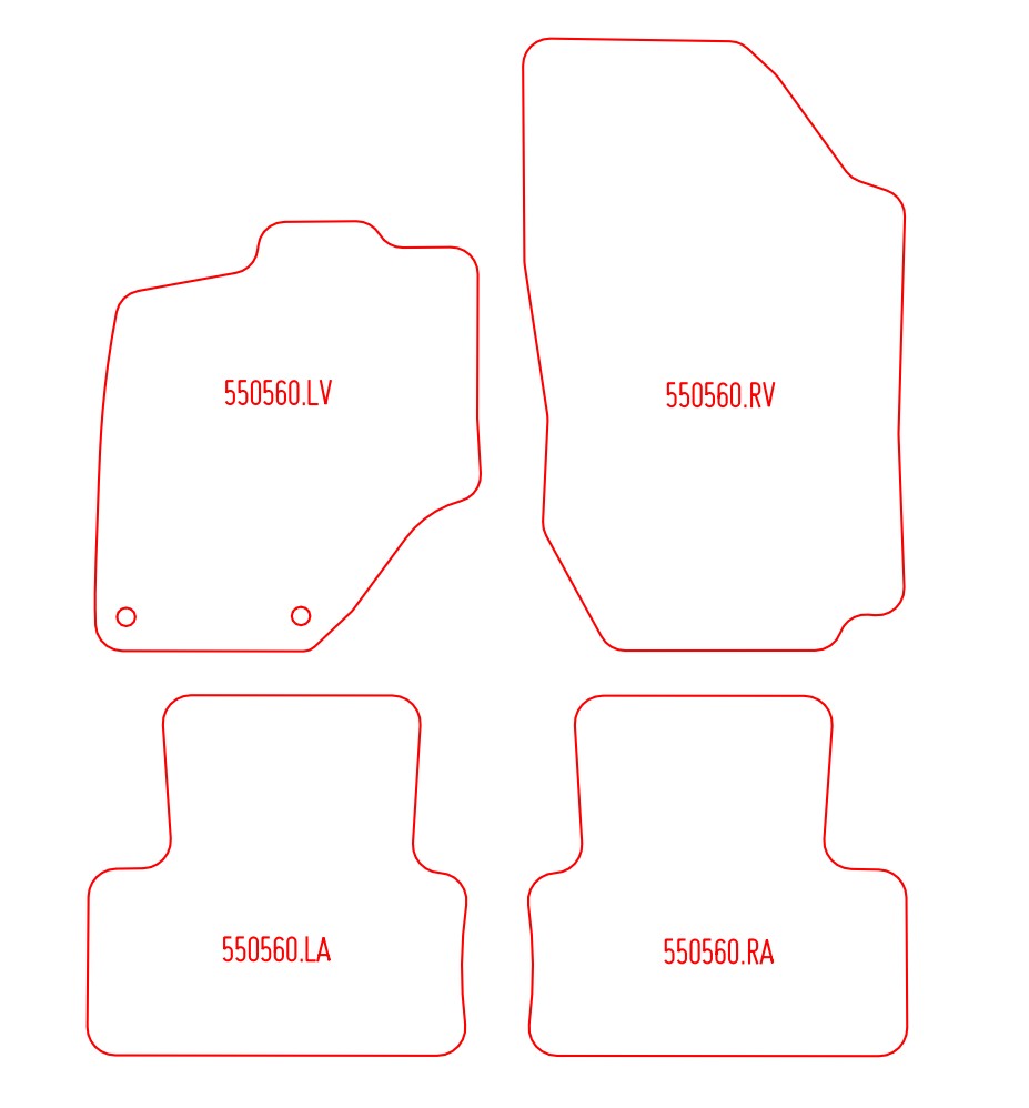 Automatten Peugeot 3008 (2023-Heden)