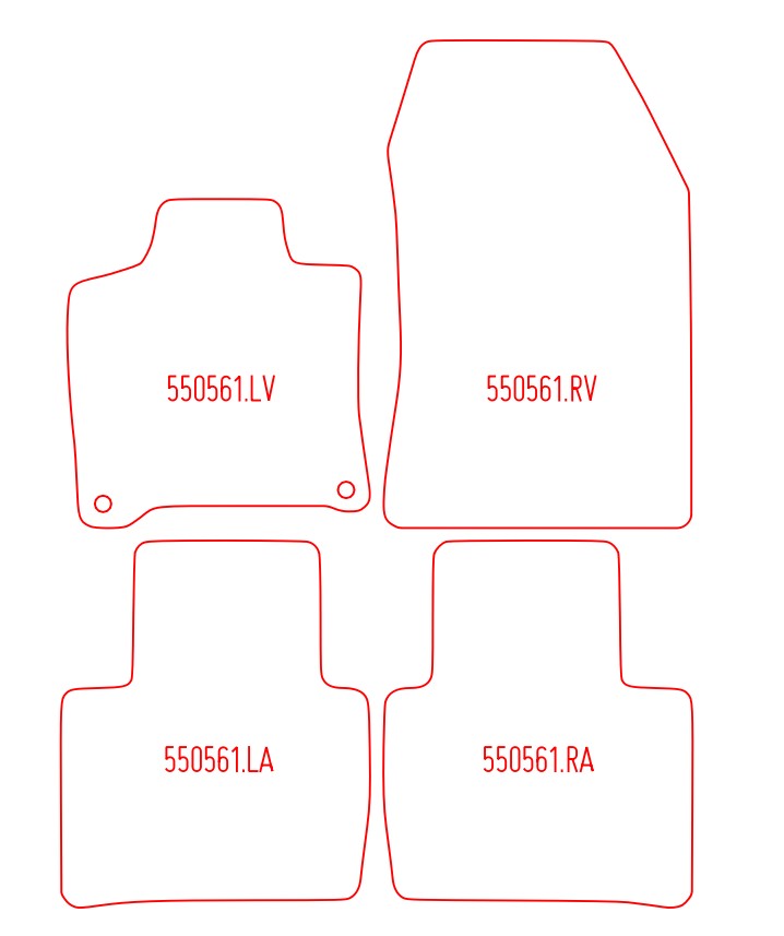 Automatten Peugeot 408 (2022-Heden)