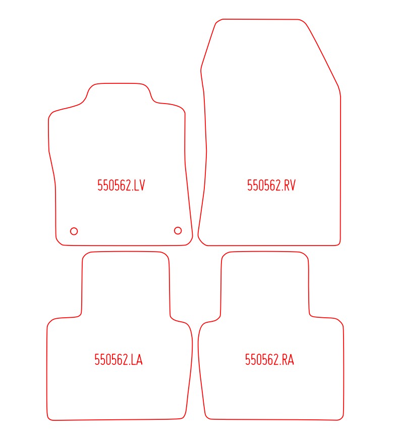 Automatten Peugeot 408 (2022-Heden)