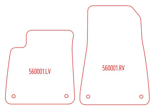 Automatten Polestar Polestar 2 (2020-Heden)