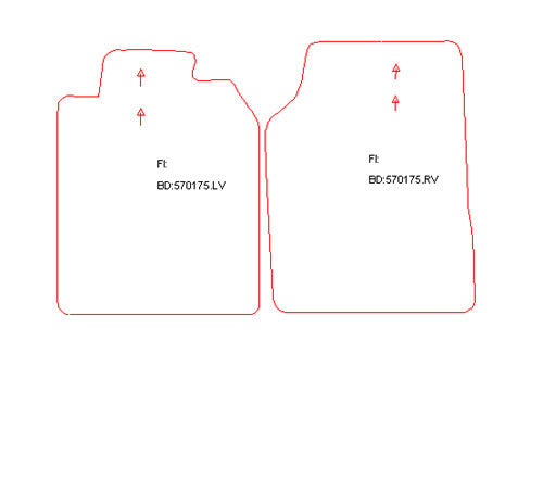 Automatten Porsche 944 cabriolet / 944 coupe (1988-1991)