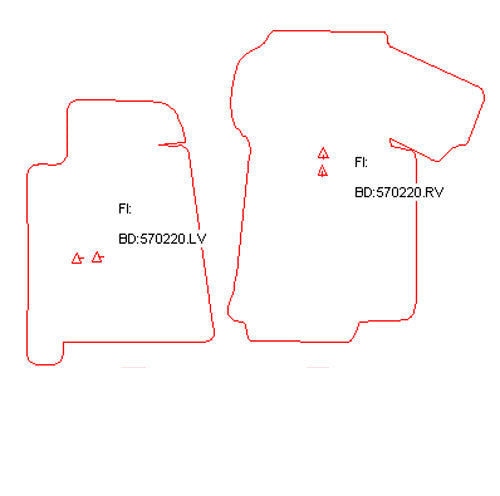 Automatten Porsche 928 (1986-1986)