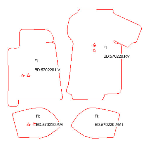 Automatten Porsche 928 (1986-1986)