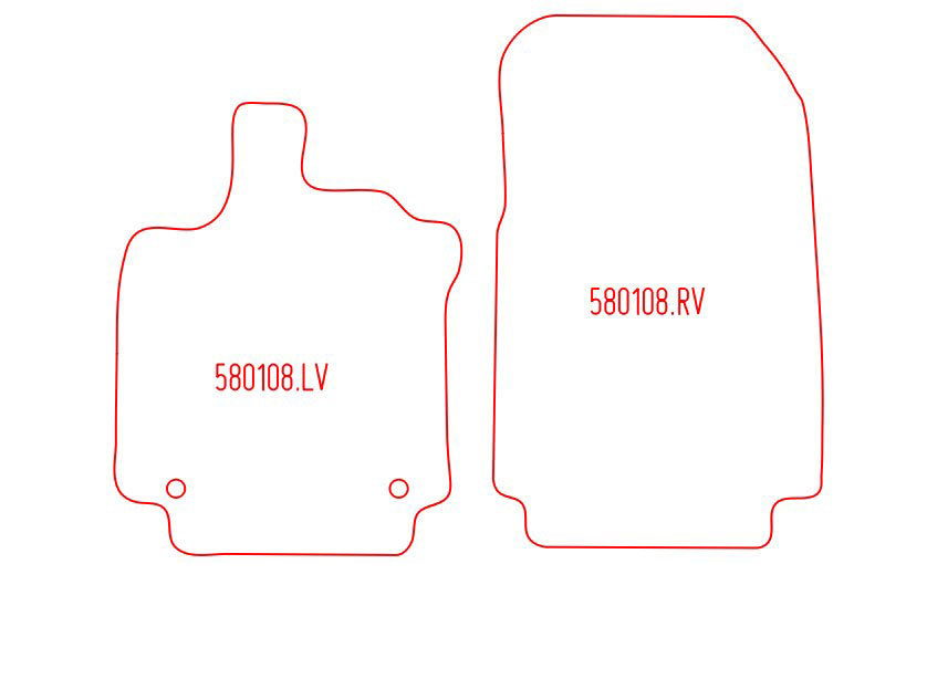 Automatten Renault Clio IV hatchback / Clio IV Estate stationwagon (2013-2019)