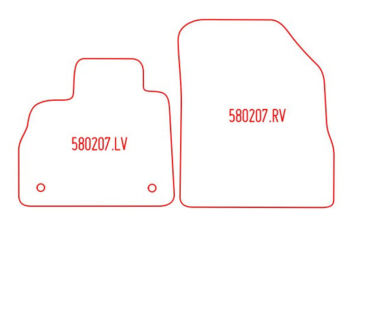 Automatten Renault Espace (2015-2023)