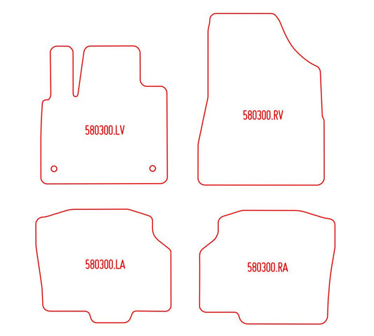Automatten Mercedes Citan Tourer (2021-Heden)