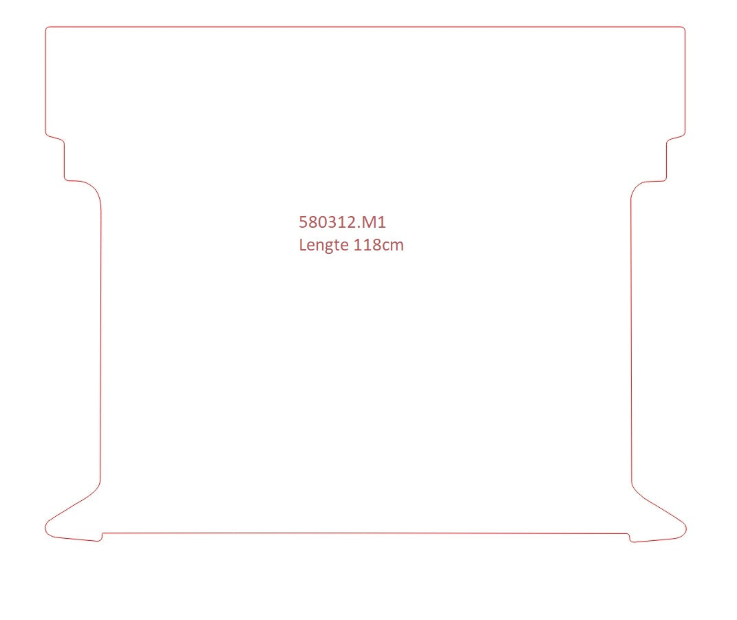 Laadvloermat Renault Kangoo (2008-2021)