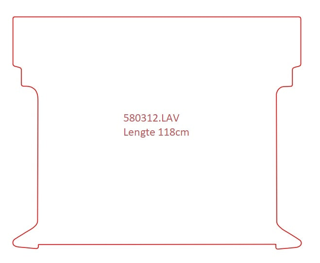 Laadvloermat Renault Kangoo (2008-2021)