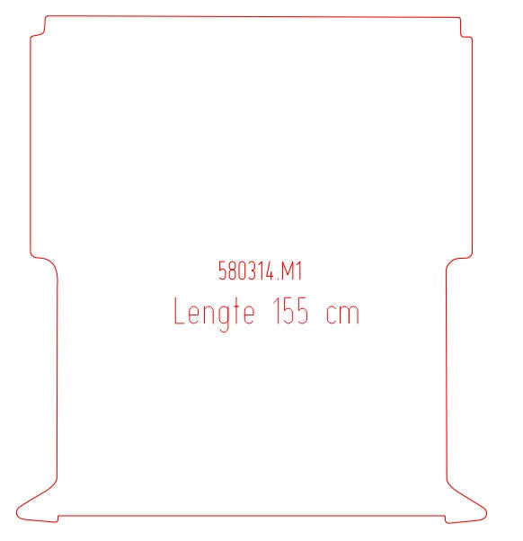 Laadvloermat Renault Kangoo (2008-2021)