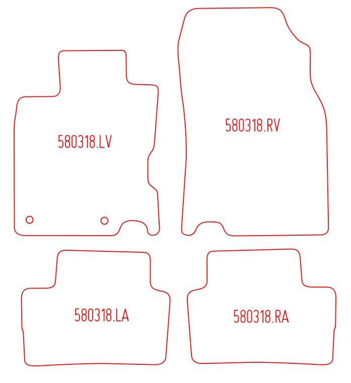 Automatten Renault Kadjar (2015-2022)