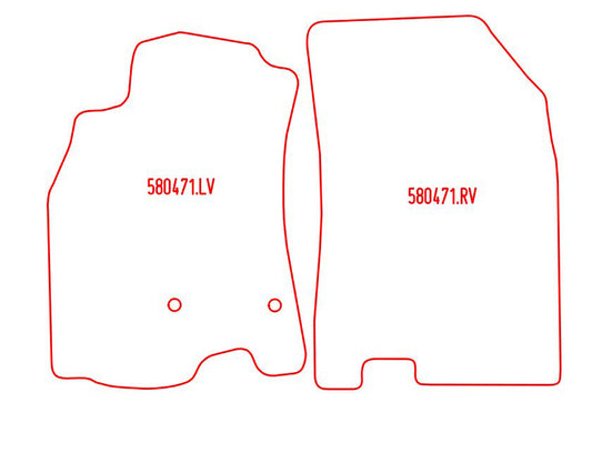 Automatten Renault Megane III hatchback / Megane III stationwagon (2009-2016)