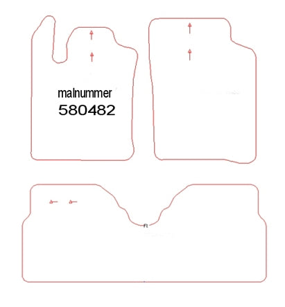 Automatten Renault Scenic / Scenic RX4 (2000-2003)