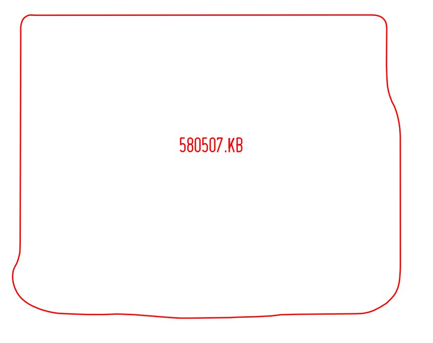 Kofferbakmat Renault Scenic (2003-2009)