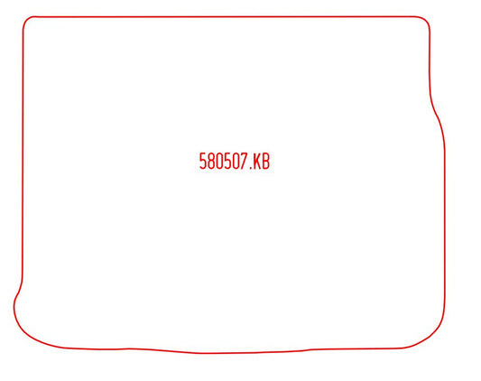 Kofferbakmat Renault Scenic (2003-2009)