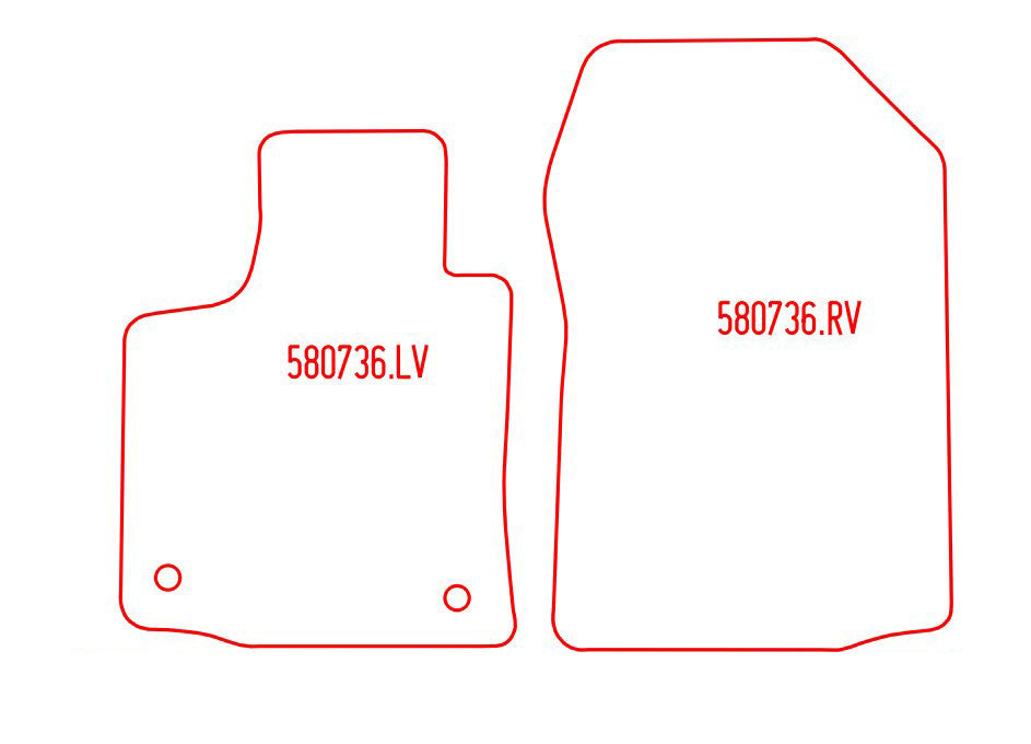Automatten Renault Twingo (2007-2014)
