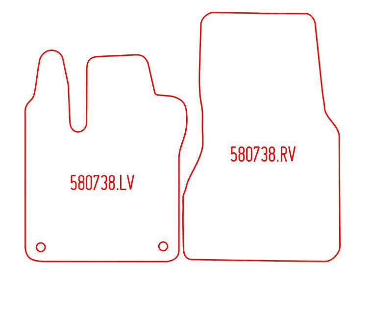 Automatten Smart Forfour (2014-2021)