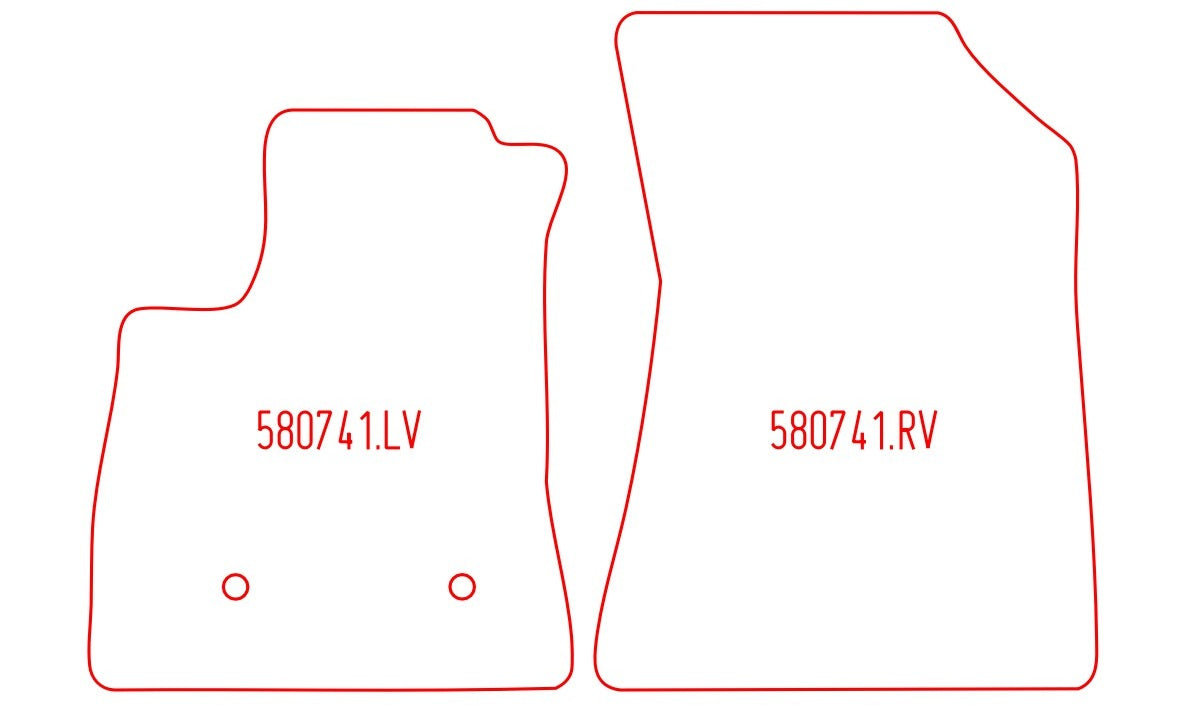 Automatten Renault Rafale E-tech (2024-Heden)