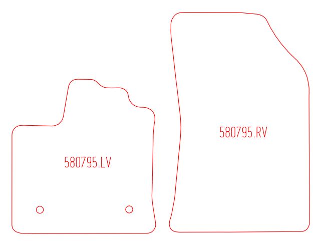 Automatten Renault Express (2020-Heden)