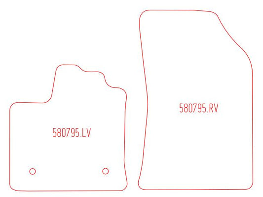 Automatten Renault Express (2020-Heden)