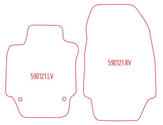 Automatten Renault Captur (2013-2019)