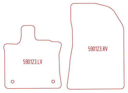 Automatten Mitsubishi ASX (2023-Heden)